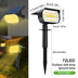 72/68 LED Solar Flood Lights Outdoor IP65 Waterproof 3 Modes Solar Garden Light Outdoo