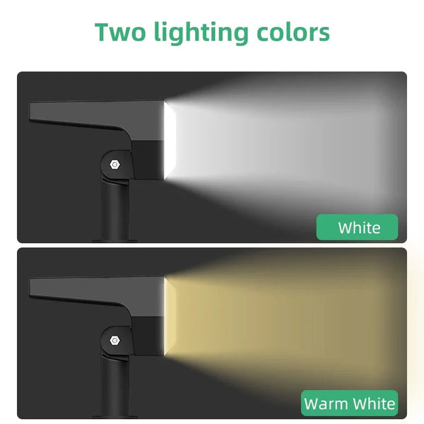 92LED Solar Outdoor Spotlights – IP67 Waterproof 2-in-1 Garden & Yard Lights