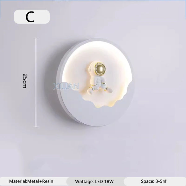 Cartoon Bear Rabbit Wall Lamps