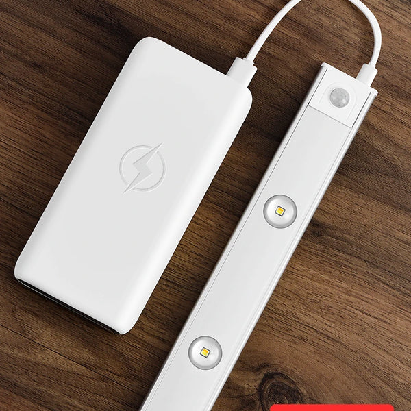 Wireless, ultra-thin LED motion sensor light