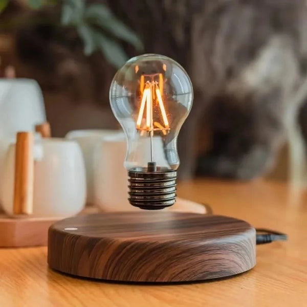Floating Glass LED Magnetic Levitation Lamp
