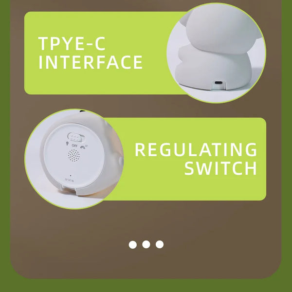 cute koala silicone lamp