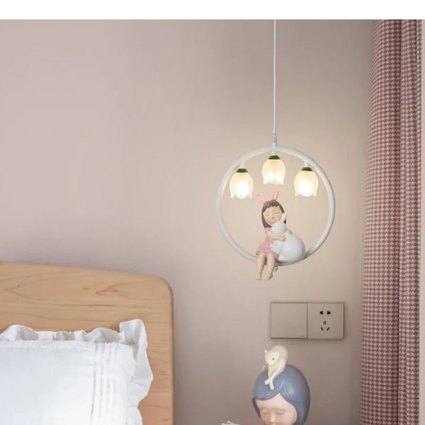 Doll pendant light