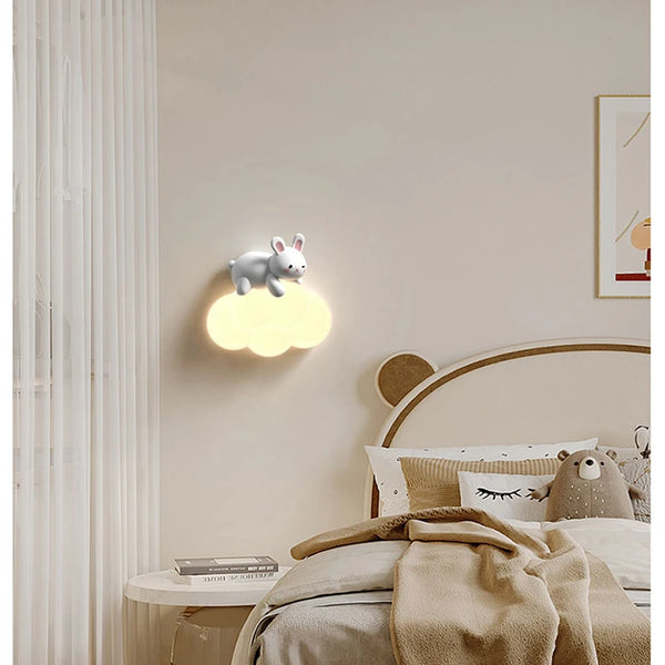 Creative Panda PE Cloud Wall Spots Wall Lamps