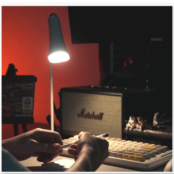 USB Rechargeable LED Magnetic Table Lamp with Dimmable Dimmer