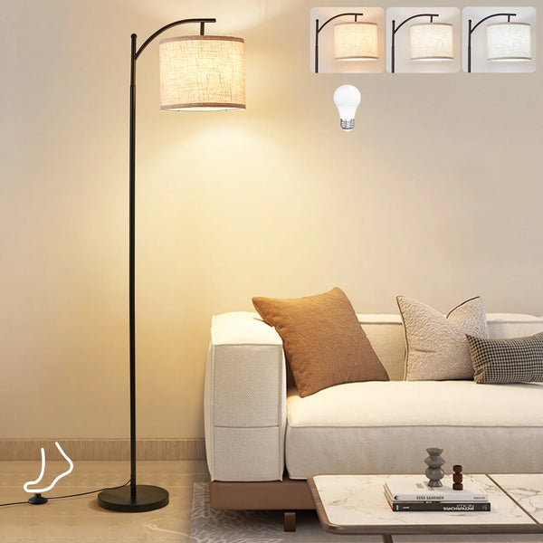 Floor lamp with 3 color temperatures