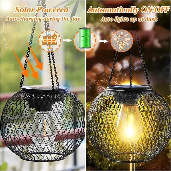 Outdoor solar lantern, solar lights
