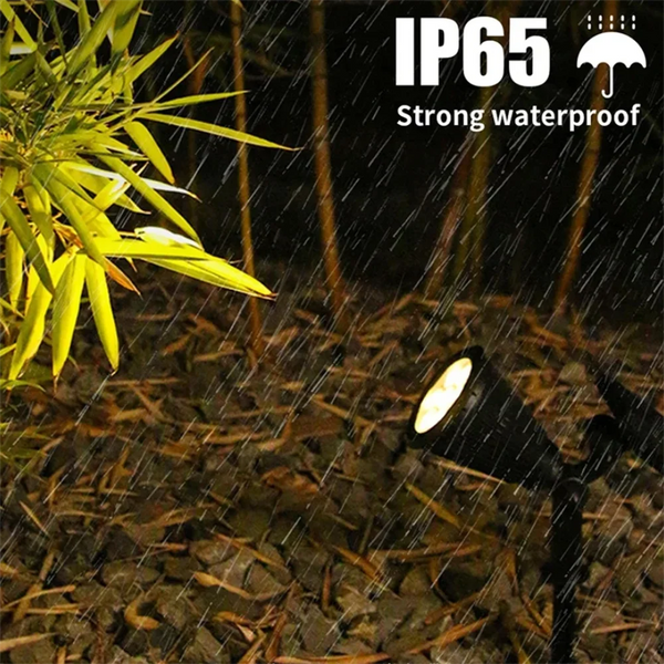 Outdoor LED Solar Spotlights – IP65 Waterproof Landscape Lights for Garden, Lawn, Pathway & Trees