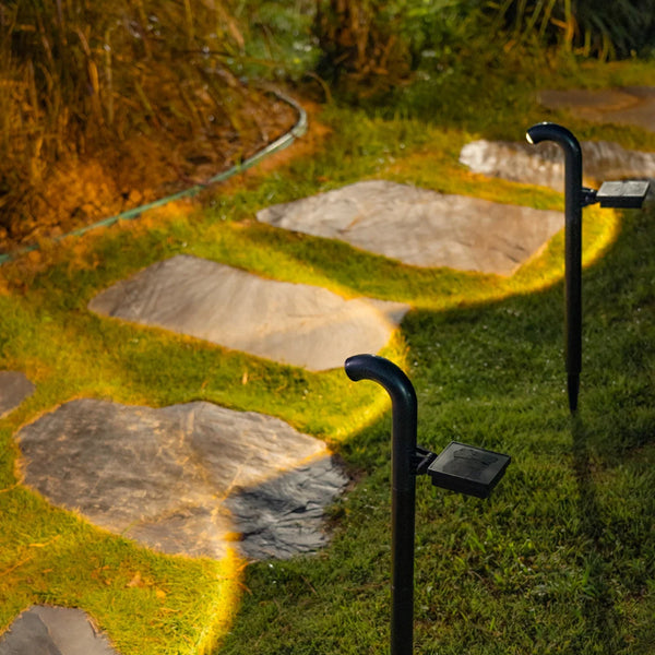 4/6PCS Solar LED Garden Lights – 3000K Warm White, Waterproof