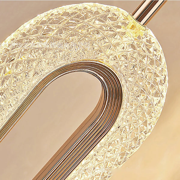 Acrylic ceiling chandelier