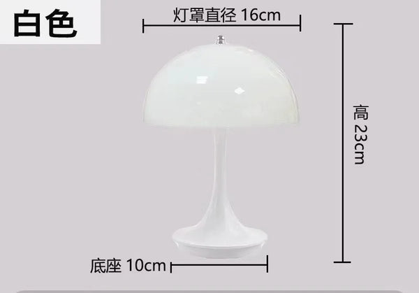 Decorative bedside lamp of the bedroom
