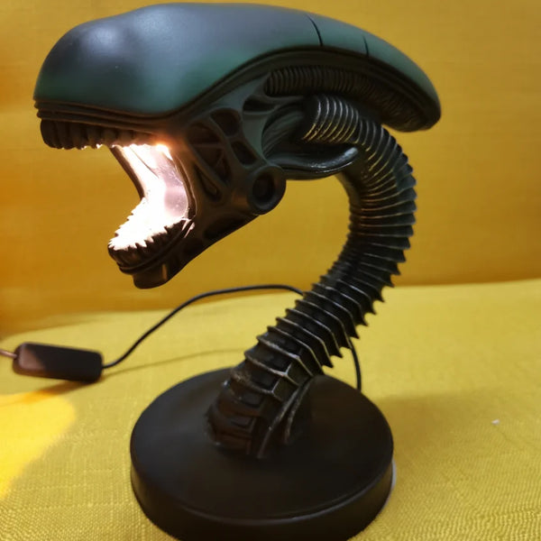 Alien Lamp Stand Futuristic Resin Home Decor