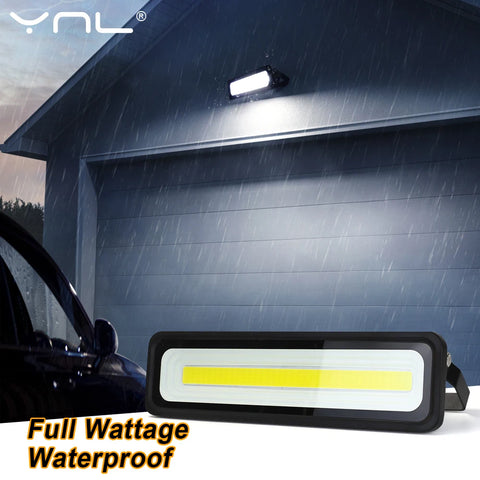 LED Flood Light 50W Outdoor Lighting COB Floodlight 220V Reflector Spotlight IP65 Waterproof Outdoor LED Gardern Wall Lamps