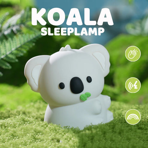 cute koala silicone lamp