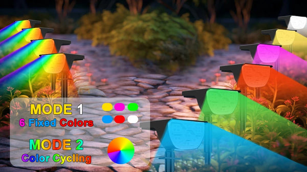 72/68 LED Solar Flood Lights Outdoor IP65 Waterproof 3 Modes Solar Garden Light Outdoo