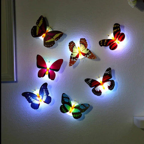 Creative butterfly night light