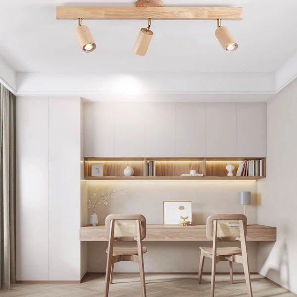 Japanese wooden chandelier