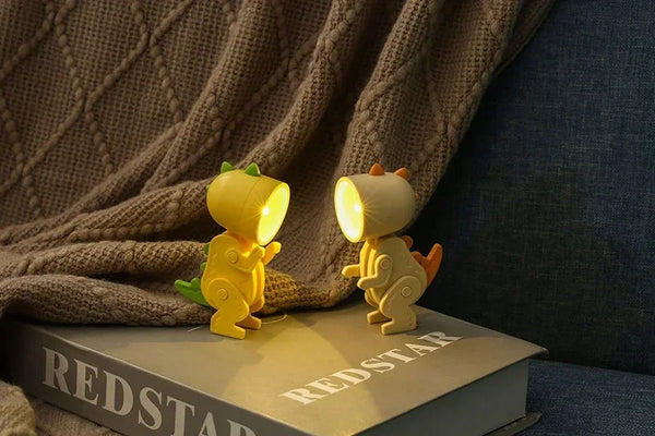 Mini Foldable Magnetic Dinosaur Night Light Battery Operated LED Lamp