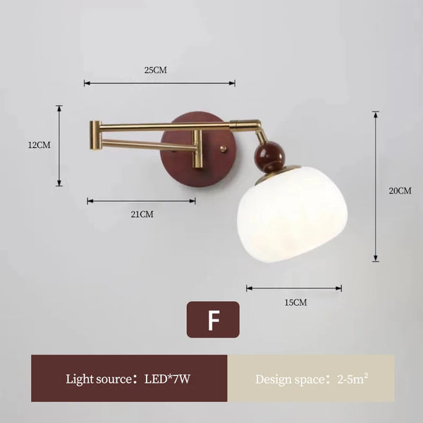 Modern Nordic style wall lamp