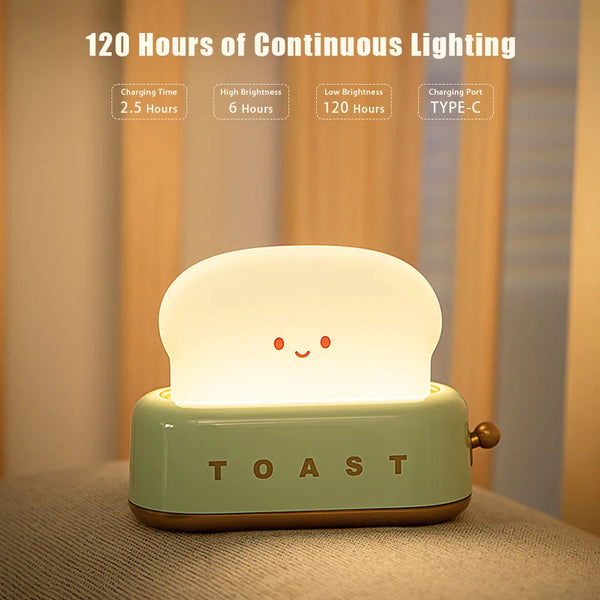 Toasted Bread Lamp Cartoon LED Light