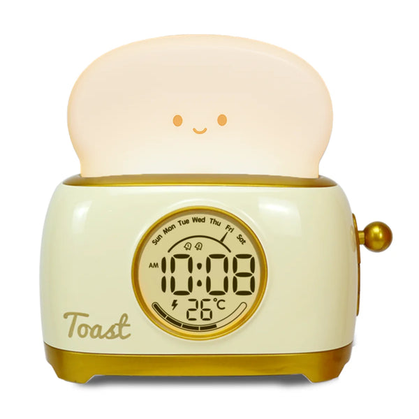 Children's alarm clock with LED night light
