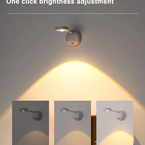 Wireless motion sensor night light