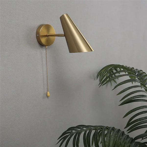Folding and rotating wall lights
