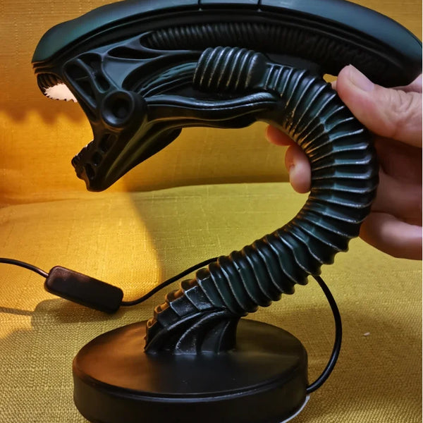 Alien Lamp Stand Futuristic Resin Home Decor