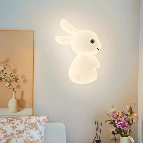 Cute Rabbit Wall Lamps LED
