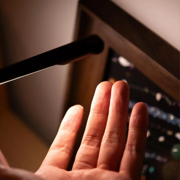 Minimalist LED table lamp with three legs