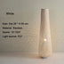 Japanese Wabi Sabi Style Floor Lamp Handmade Bamboo LED