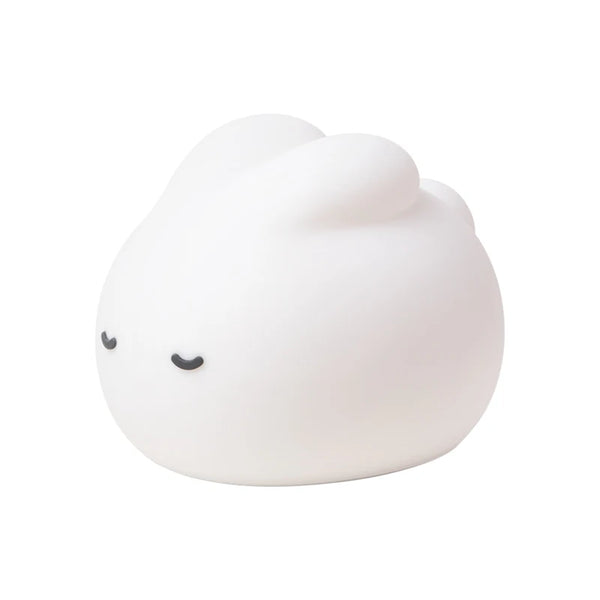 Silicone lamp with cute sleeping rabbit