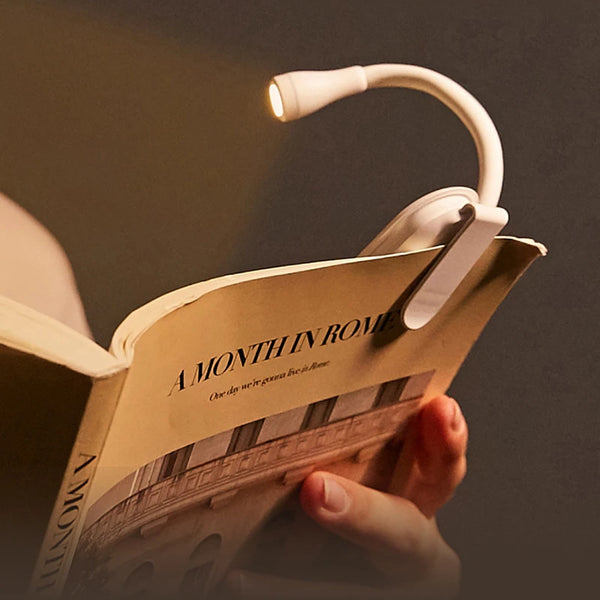 Portable LED lights ideal for night readers, USB rechargeable, eye protection