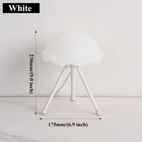 White cloud table lamp