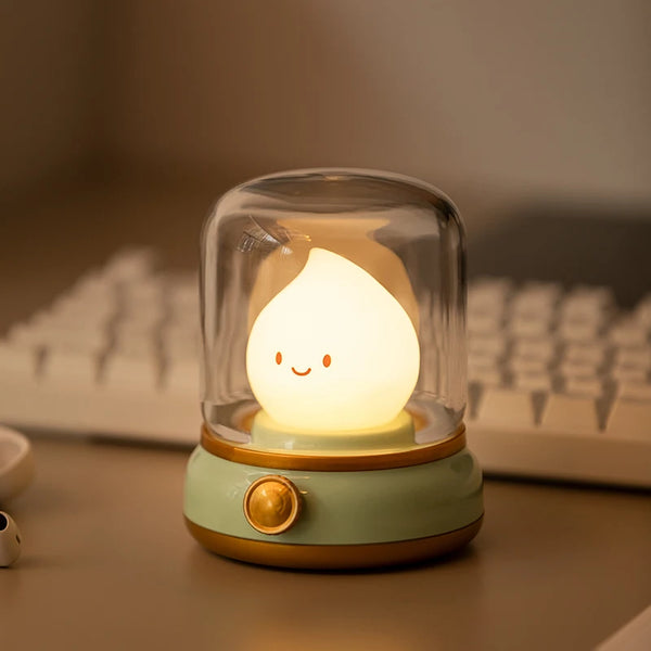 Cute Mini LED Table Lamp with USB Charging