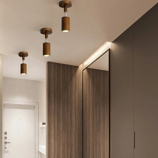 Japanese wooden chandelier