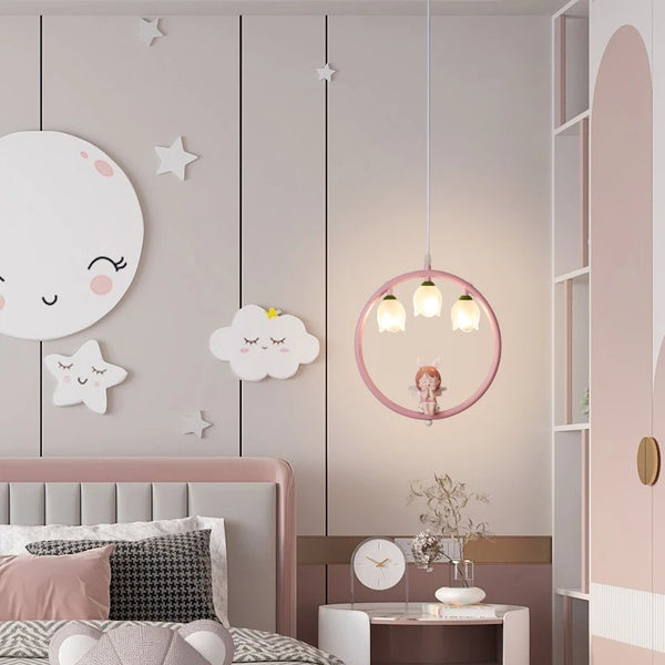 Doll pendant light