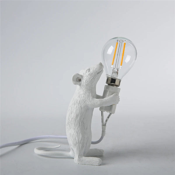 Nordic Resin Mouse Night Light, Small, Cute, Modern, LED