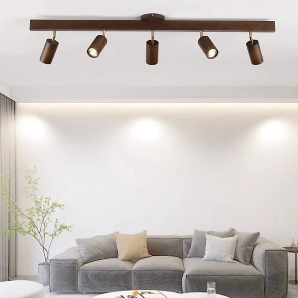 Japanese wooden chandelier