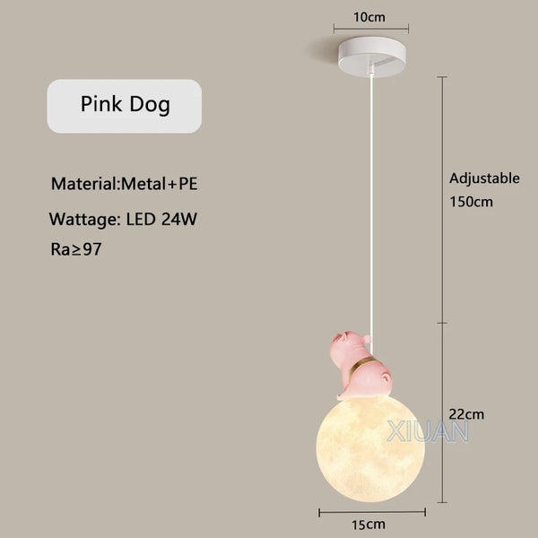 Creative cartoon pendant lights