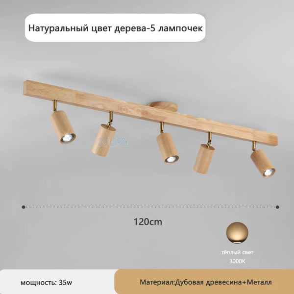 Japanese wooden chandelier