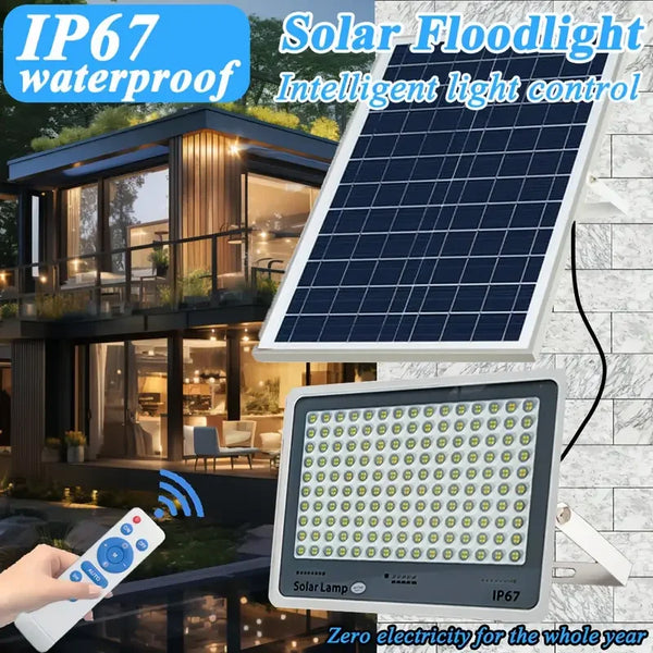 600LED Solar Motion Sensor Light – Super Bright, Waterproof Outdoor Spotlight for Garden & Yard