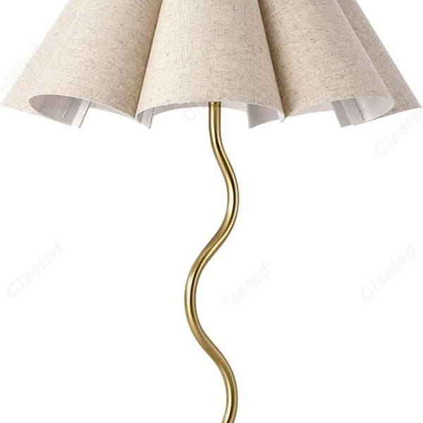 Simple and small LED fabric lampshade