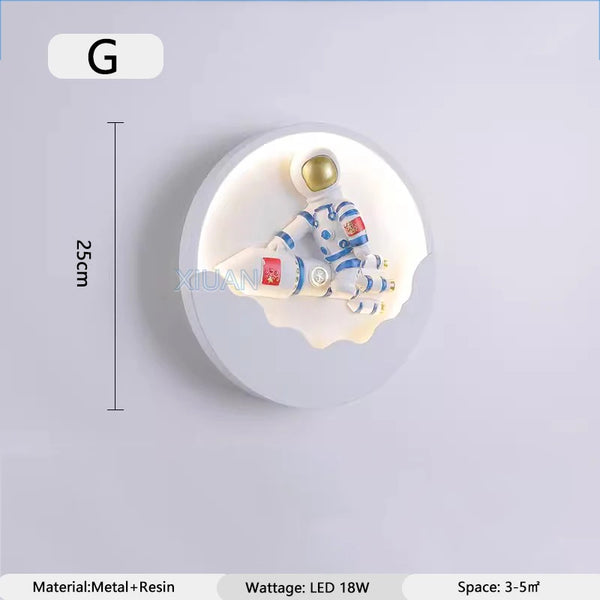 Cartoon Bear Rabbit Wall Lamps