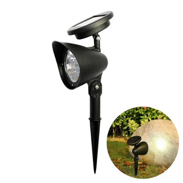 Outdoor LED Solar Spotlights – IP65 Waterproof Landscape Lights for Garden, Lawn, Pathway & Trees