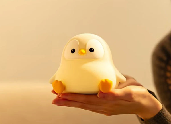 cute penguinbaby silicone lamp