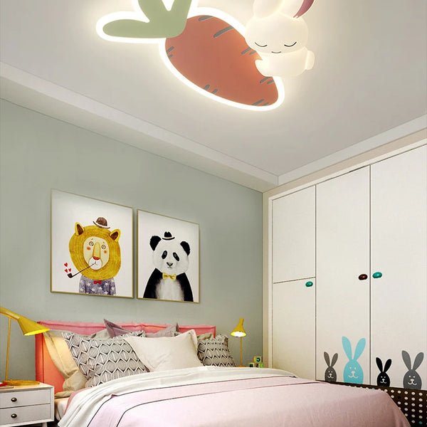 Cute LED ceiling lights for kids' room