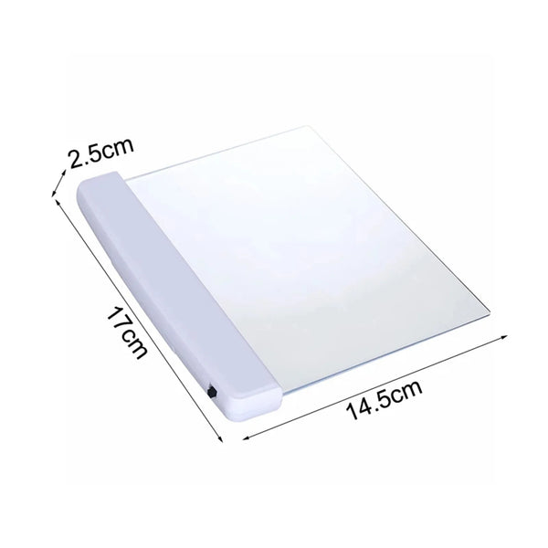 LED light panel for bookmarks