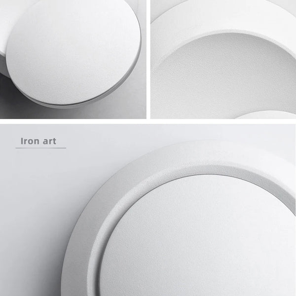 Modern 5W LED wall light with 350 degree rotation