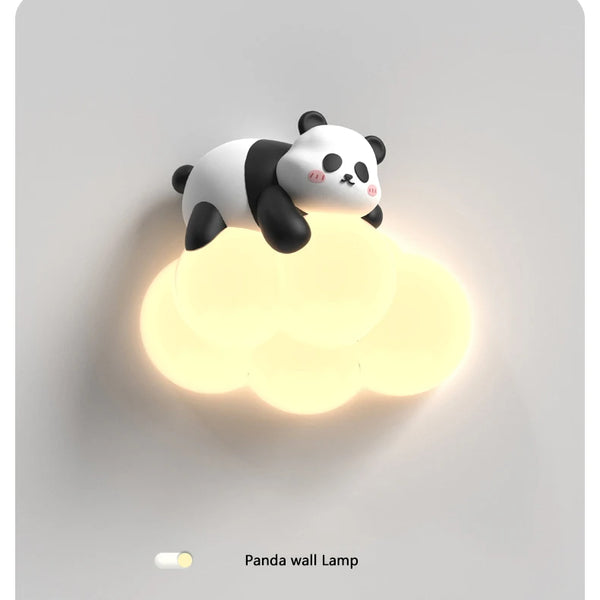 Creative Panda PE Cloud Wall Spots Wall Lamps
